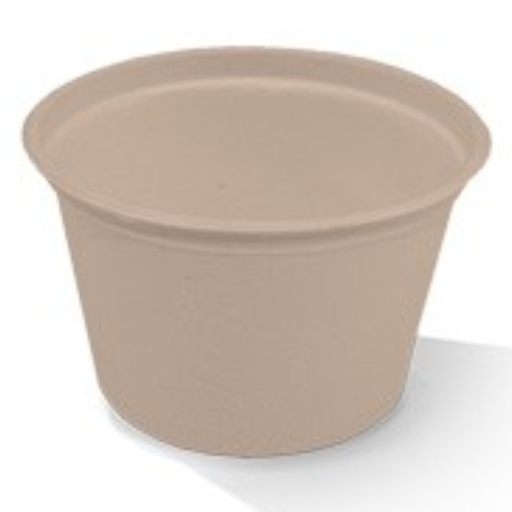 Biodegradable & Compostable 2oz (60ml) Sauce Cups (Carton 1,000 Cups)