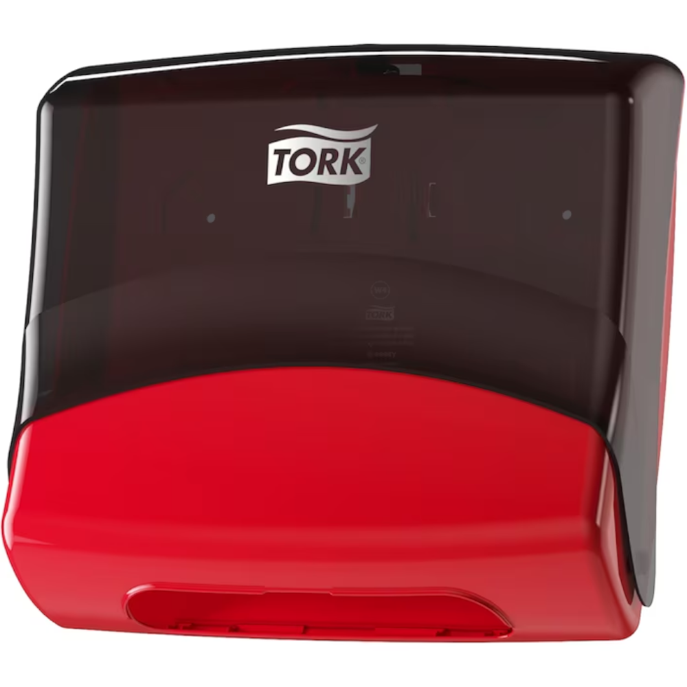 Tork 654000/654008 W4 System Performance Folded Wiper/Cloth Dispenser White or Black