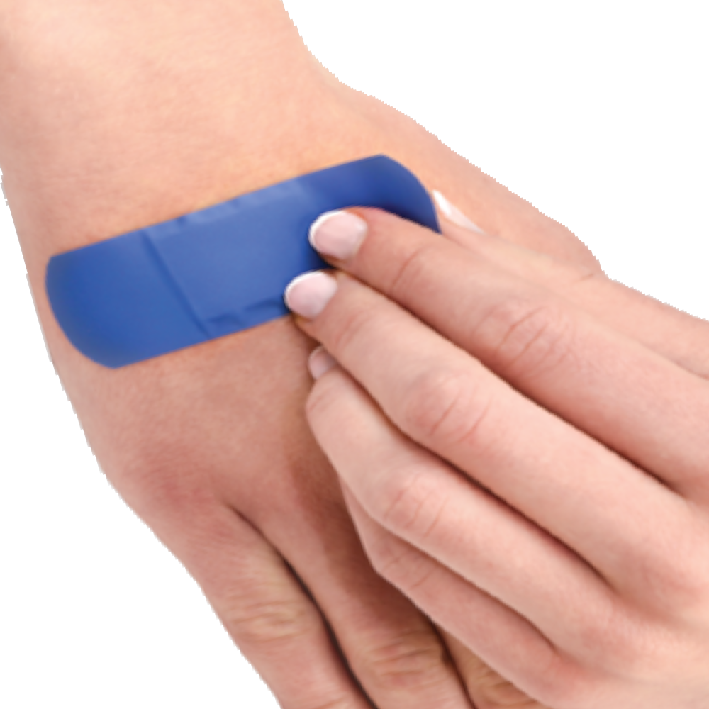 Blue Detectable Plasters (Pack 50)