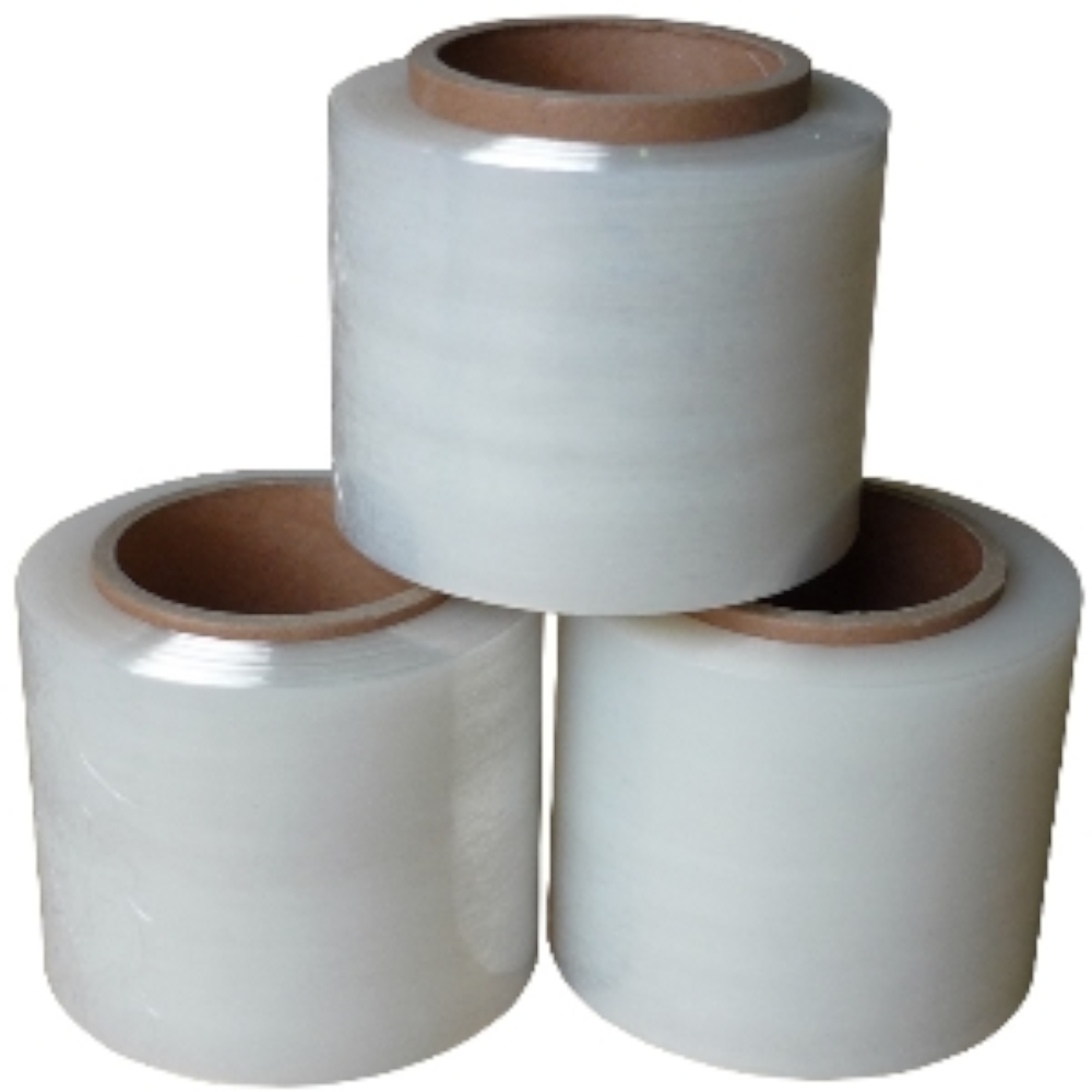 Natural Bundling Film 100mm x 300m 20µm (Carton 24 Rolls)