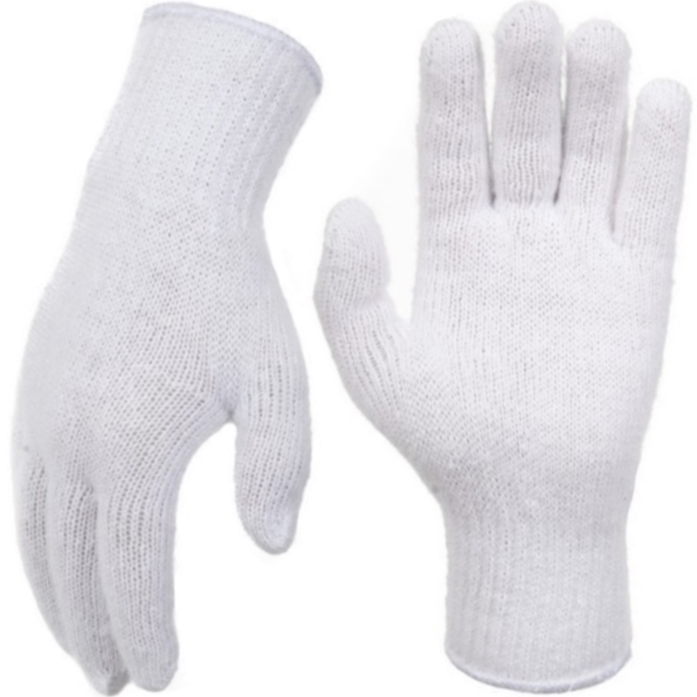 Poly-Cotton Gloves (Pack 12 Gloves) (Carton 20 Packs)
