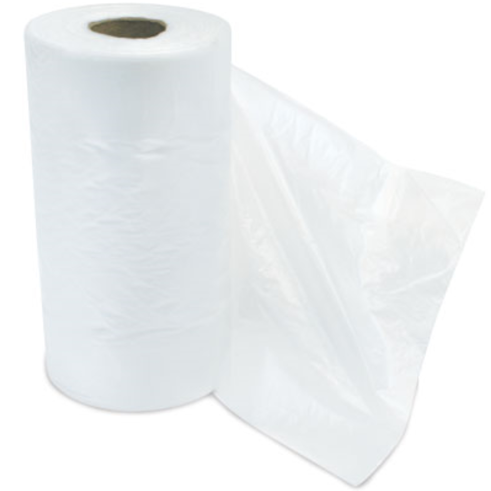 Gusseted HDPE Produce Roll Bags 450mm x 250mm + 100mm (Carton 6)