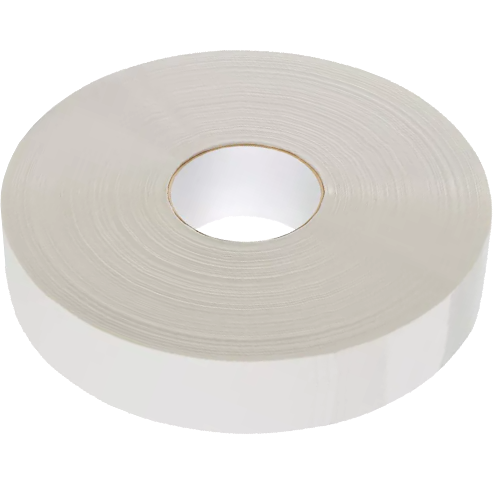 White PP with Hotmelt Adhesive Machine Packing Tape 48mm x 1,000m (Carton 6 Rolls)