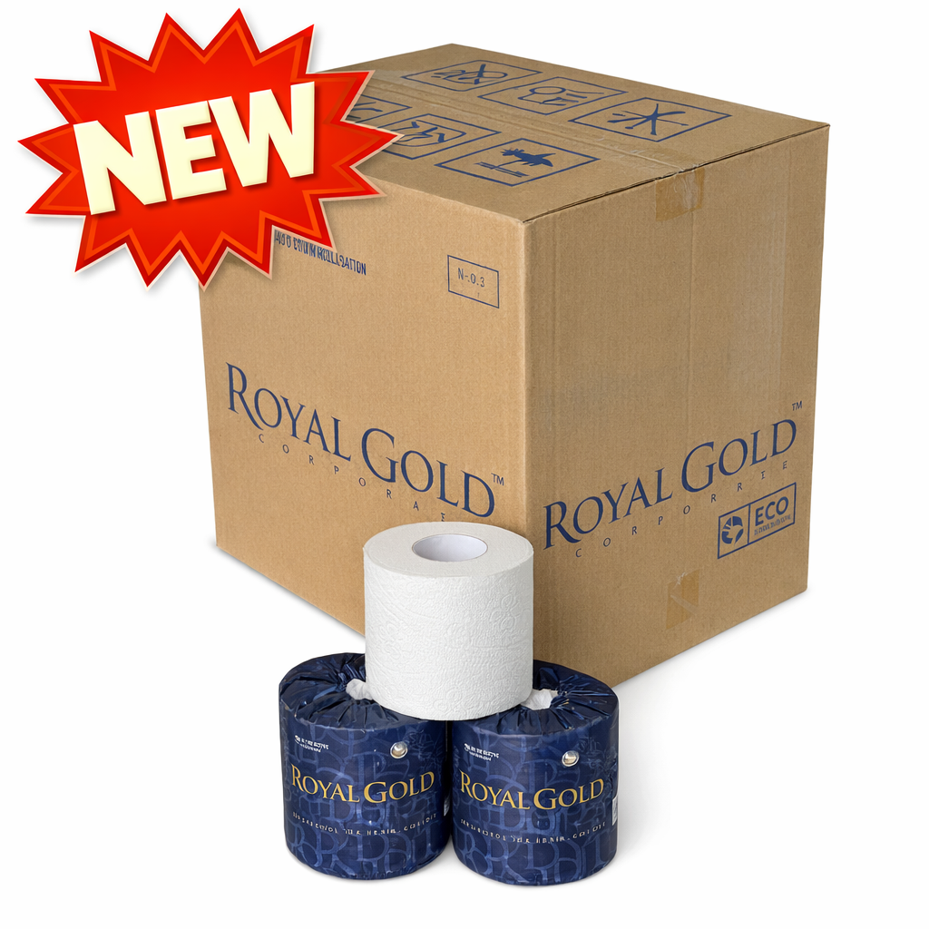 Royal Gold Corporate 2-ply Conventional Toilet Paper Rolls 400 Sheets (Carton 48 Rolls)