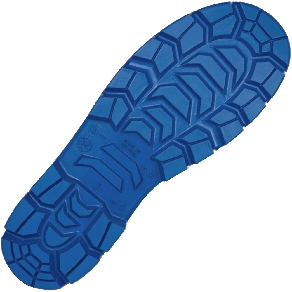 Bekina Blue/Blue Steplite PU Safety Gumboots Sizes 4 - 14