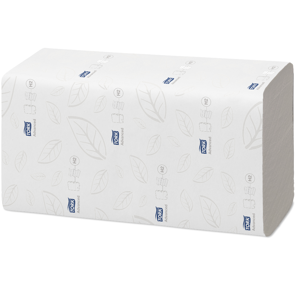 Tork 129089 White H2 System Xpress Flushable Multifold Hand Towel 2-ply (Pack 200 Sheets) (Outer 21 Packs)