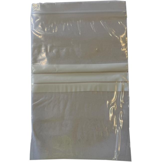 Clear LDPE Poly Bag 150mm x 230mm (6" x 9") 50µm (Carton 1000 Bags)