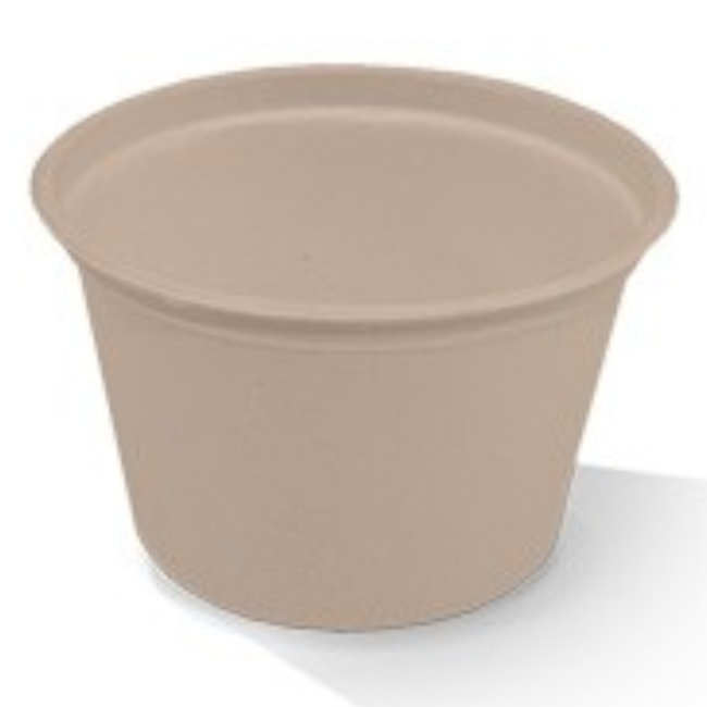 Biodegradable & Compostable 2oz (60ml) Sauce Cups (Carton 1,000 Cups)