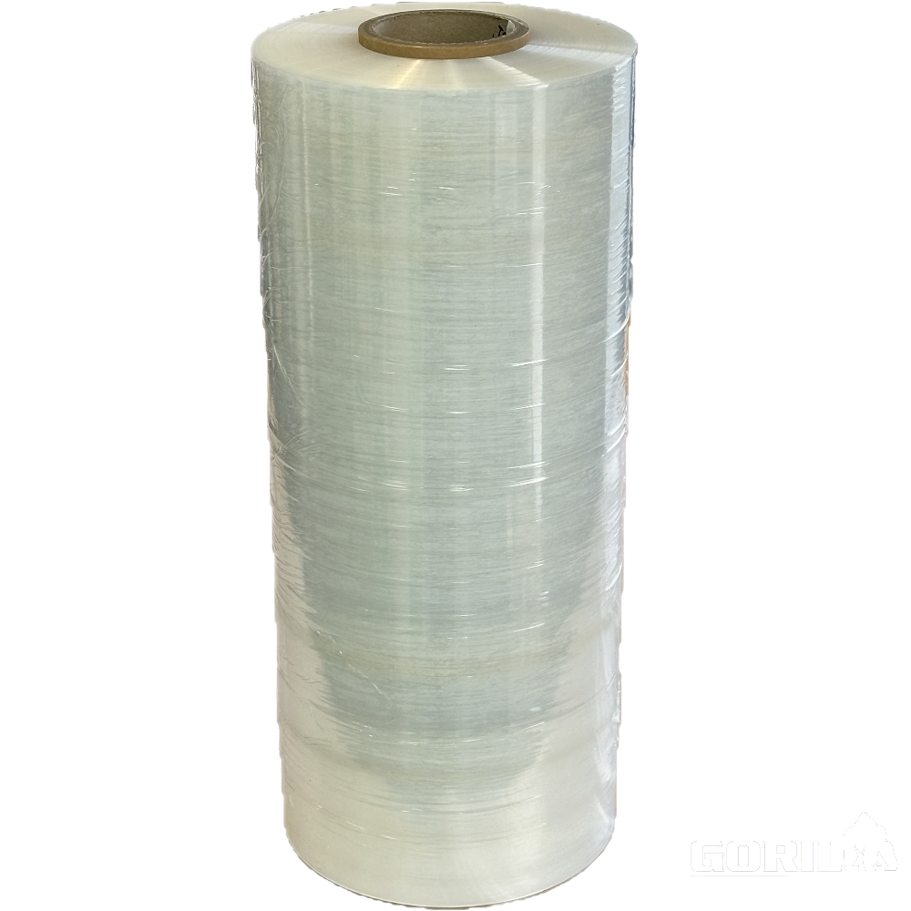 GORILLA Premium Transparent Extra Heavy Cast Machine Pallet Wrap 500mm x 1,250m 25µm (Carton 1 Roll)