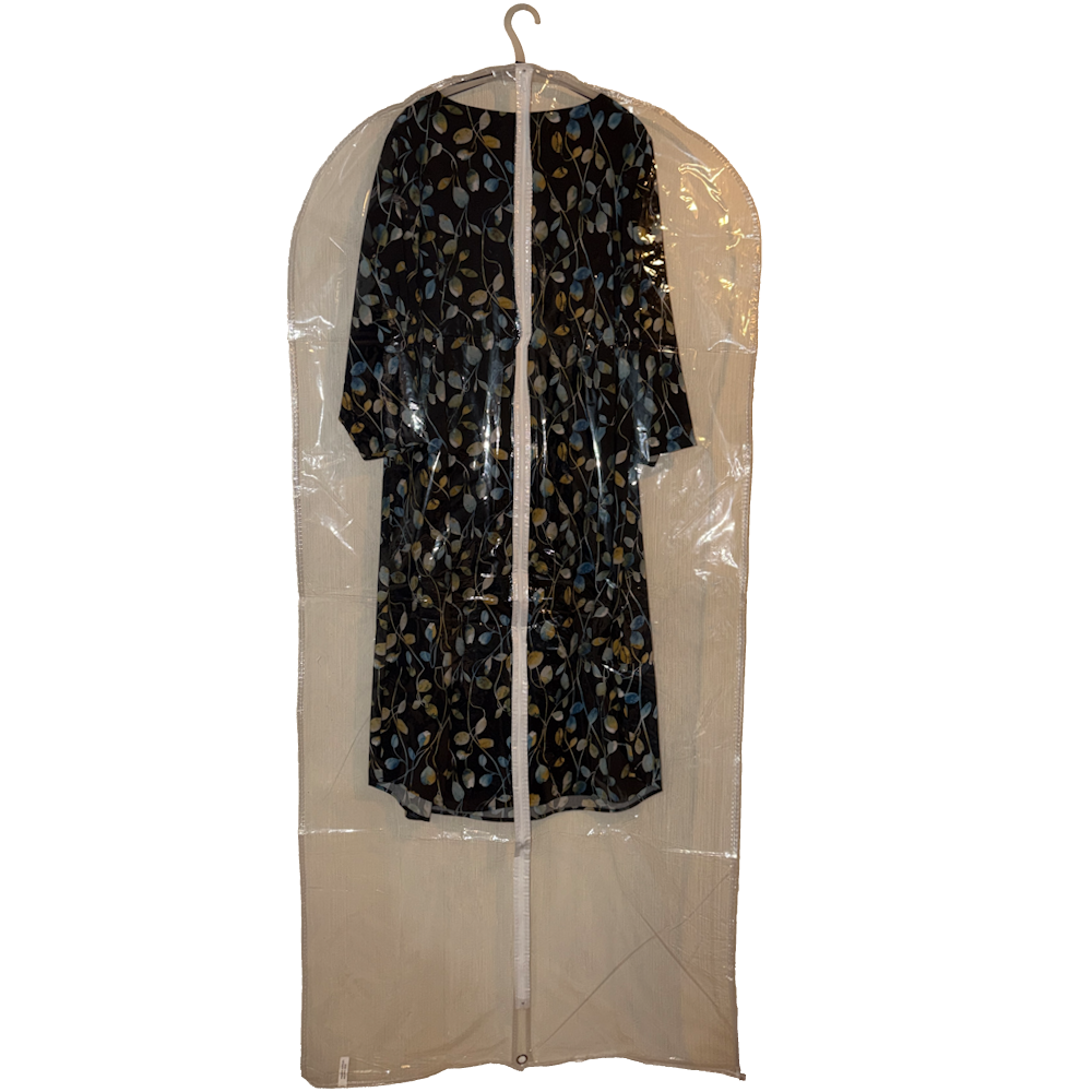 Clear PVC Dress/Costume Garment Bag 180cm x 80cm