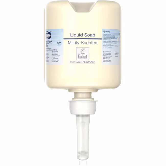Tork 420502 S2 System Premium 475ml Mild Liquid Hand Soap (Carton 8 Refills)