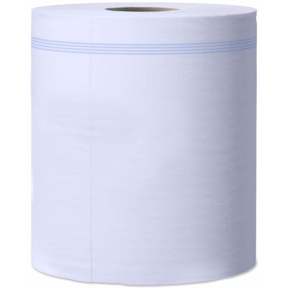 Tork 473263 Blue M4 System Advanced Reflex Wiping Paper Plus Centre-feed Roll 2-ply 19.4cm x 150m (Roll 429 Sheets) (Carton 6 Rolls)