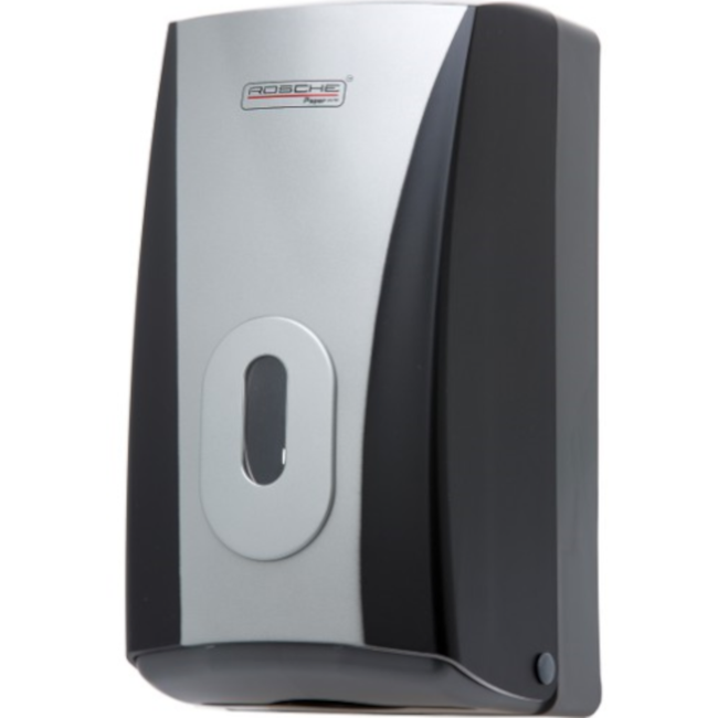 Rosche 5003 Twin Interleave/Roll Toilet Paper Dispenser