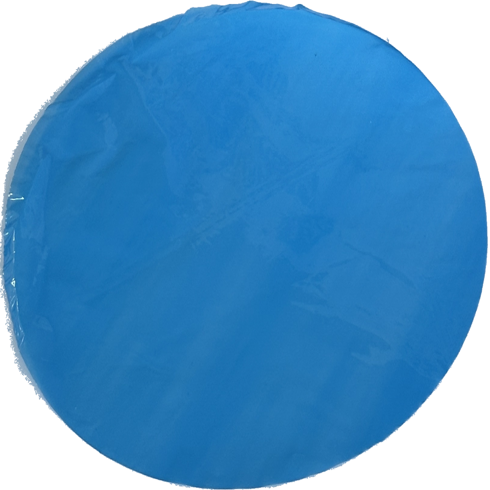 GORILLA Blue Virgin LDPE Round Sheets Ø260mm 25µm (Pack 1,000 Sheets) (Carton 5 Packs)