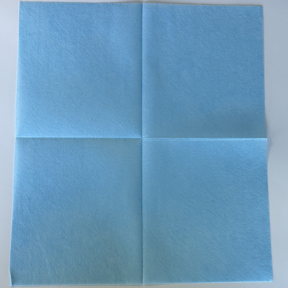 ORAMA Blue Soft Absorbent Cleaning Wipes 30cm x 33cm (Pack 100 Wipes)