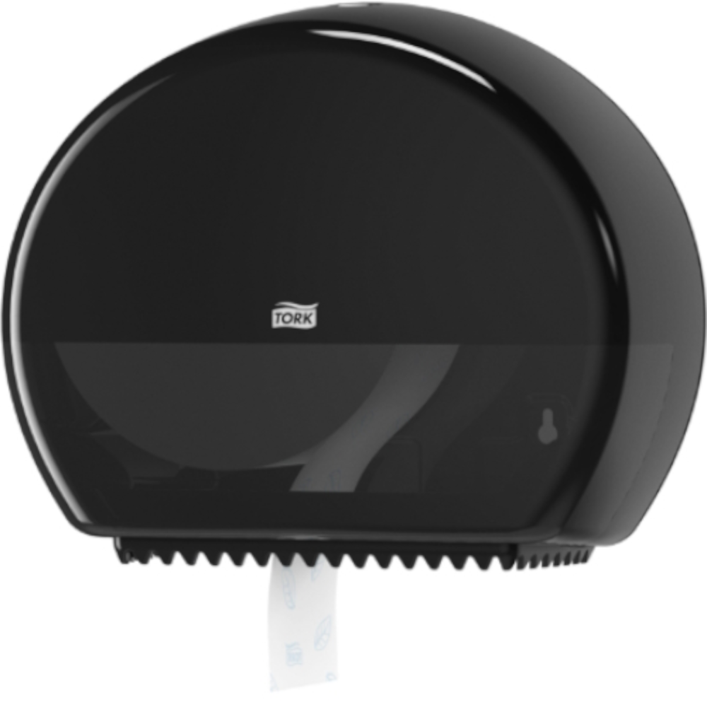 Tork 555000/555008 T2 System Mini Jumbo Toilet Paper Roll Dispenser White or Black