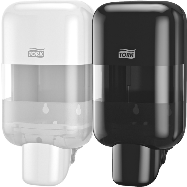 Tork 565200/565208 S5 System Elevation 525ml Liquid Soap/Toilet Seat Cleaner Dispenser White or Black