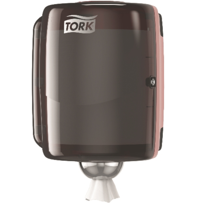 Tork 653008 Red/Black W2 System Performance Maxi Centre-feed Dispenser
