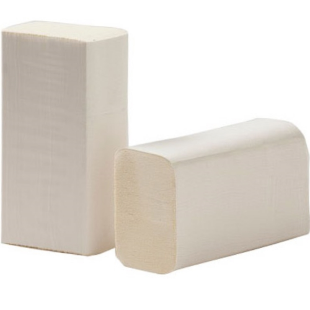Rosche 6622 Classic Slimfold Multifold Interleaved 1-ply Hand Paper Towel (Carton 16 Packs)