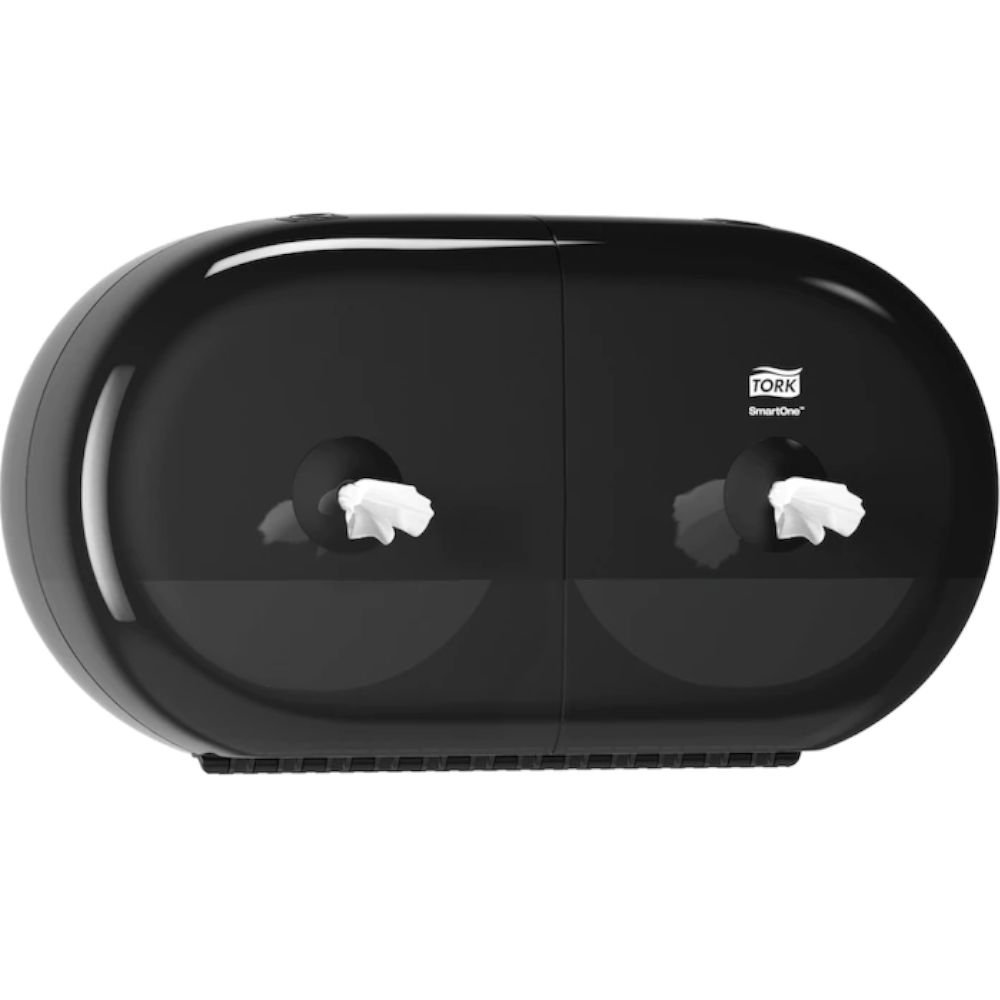 Tork 682000/682008 T9 System Elevation SmartOne Twin Mini Toilet Paper Roll Dispenser White or Black
