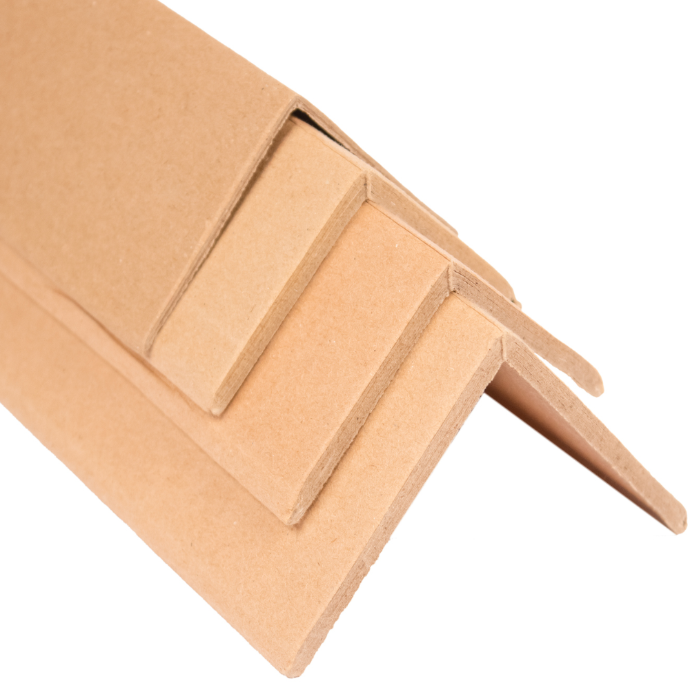 Kraft Corner Edge Protectors 60mm x 60mm x 4mm 1170mm Long (Pack 25 Protectors)