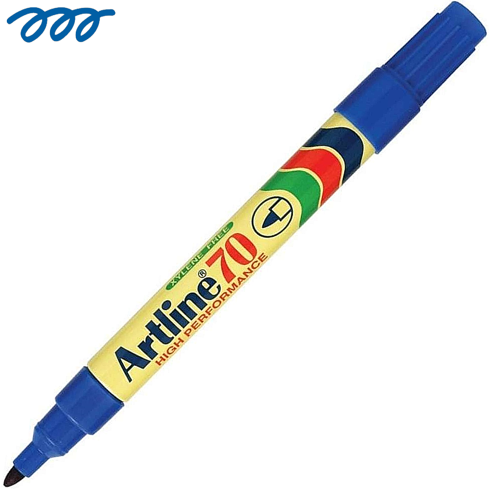 Artline 70 Permanent Markers (Pack 12 Markers)