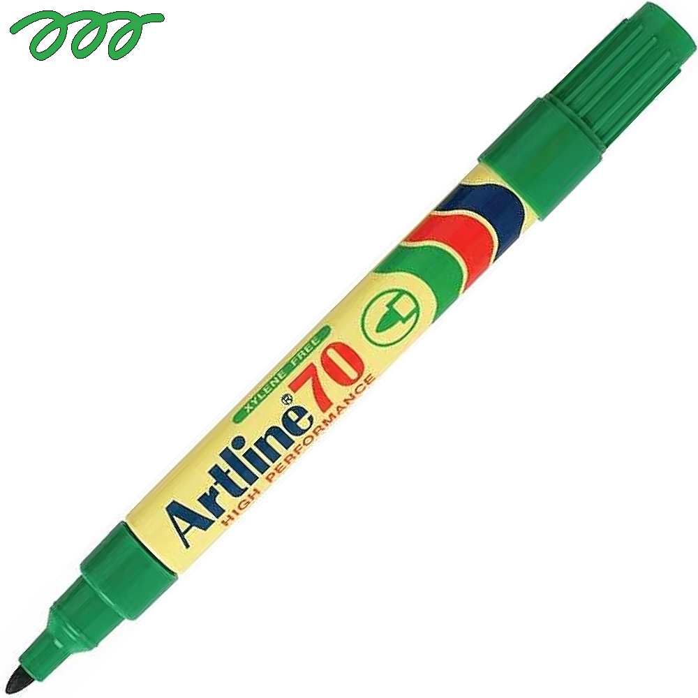 Artline 70 Permanent Markers (Pack 12 Markers)