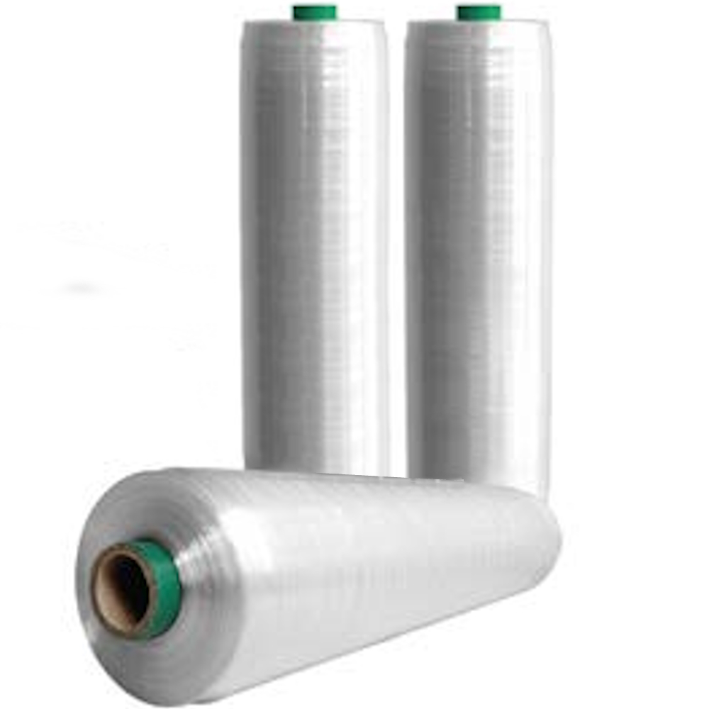 BOLT ENVIROWRAP Transparent 30% Recycled Content Pre-stretch Hand Pallet Wrap 380mm x 340m 7µm (Carton 8 Rolls)