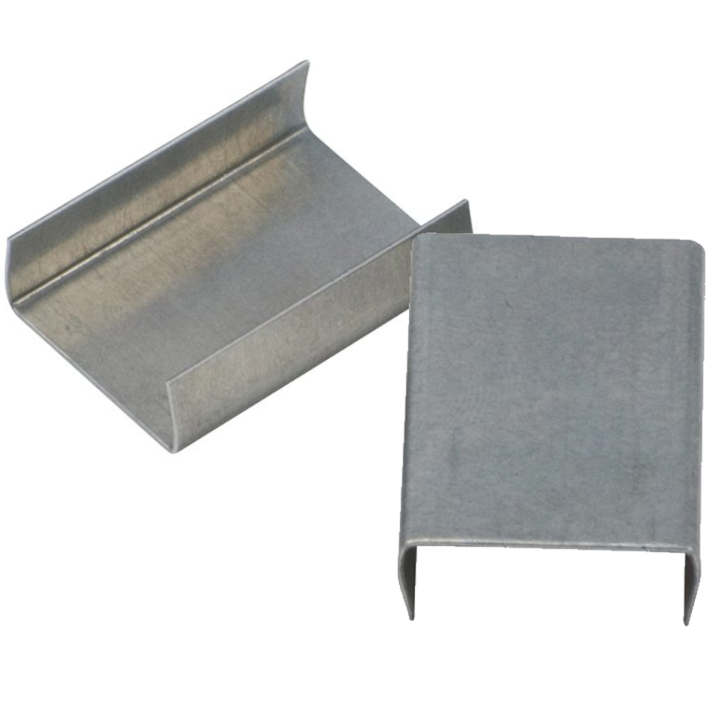 Dura-Grip CS-13 Snap-On Seals for 12mm Steel Strapping (Carton 1,000 Seals)