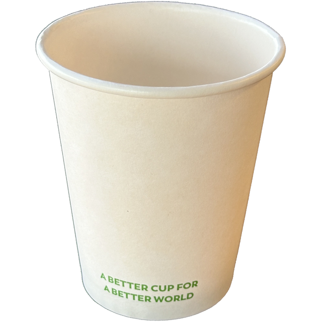 Plain Single Wall Paper 8oz Coffee Cups (Carton 1,000 Cups)