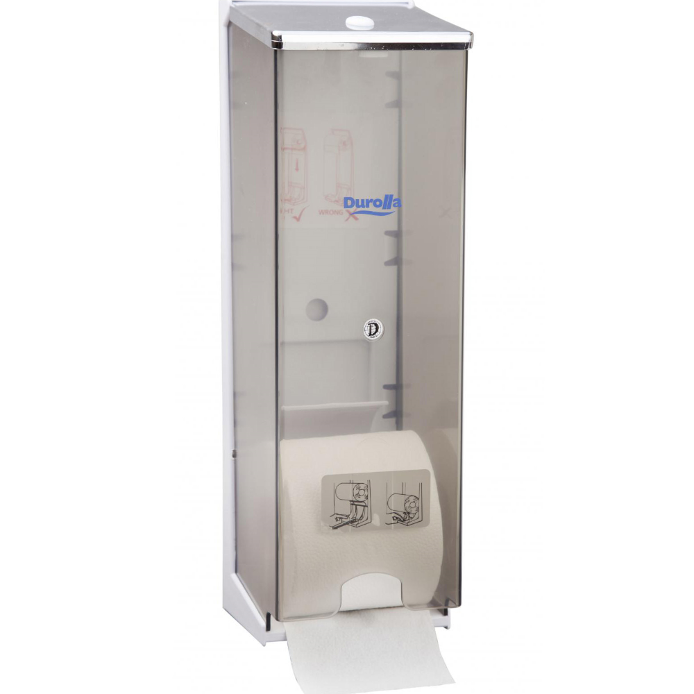 Caprice D3TRP 3-roll Conventional Toilet Paper Roll Dispenser