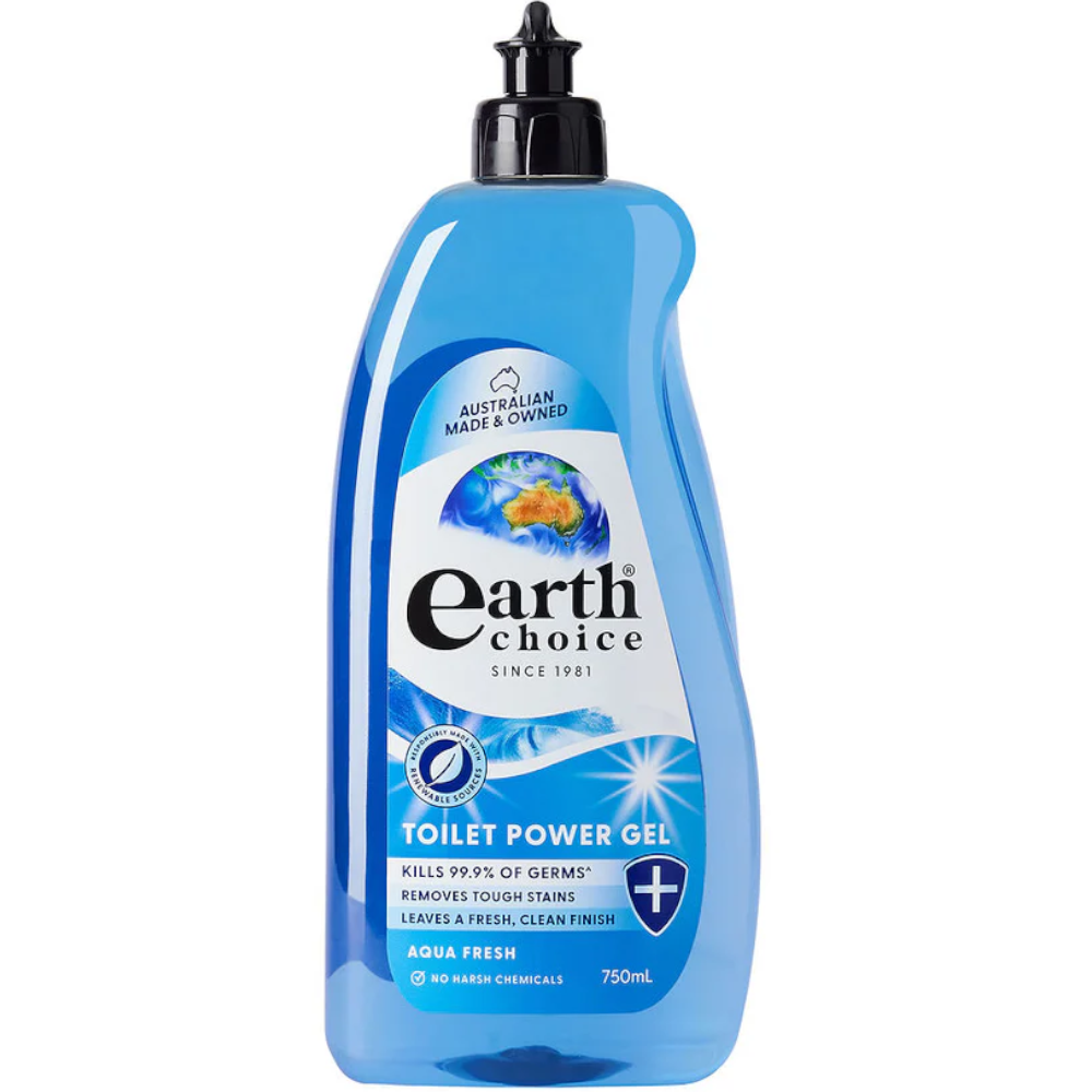 Earth Choice Aqua Fresh Toilet Cleaner 750ml (Carton 6 Bottles)