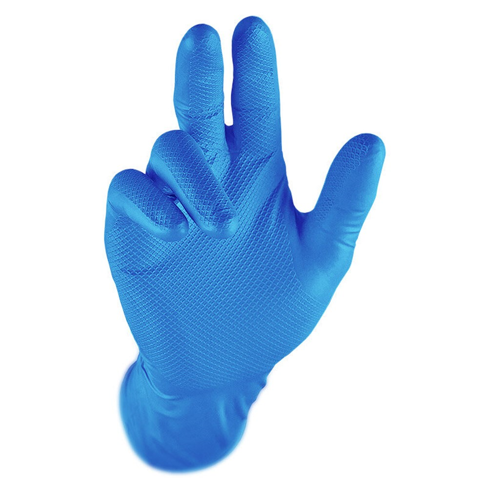 PIP Grippaz Jan San Food Extended Use Nitrile Blend Gloves (Pack 50 Gloves) (Carton 10 Packs)