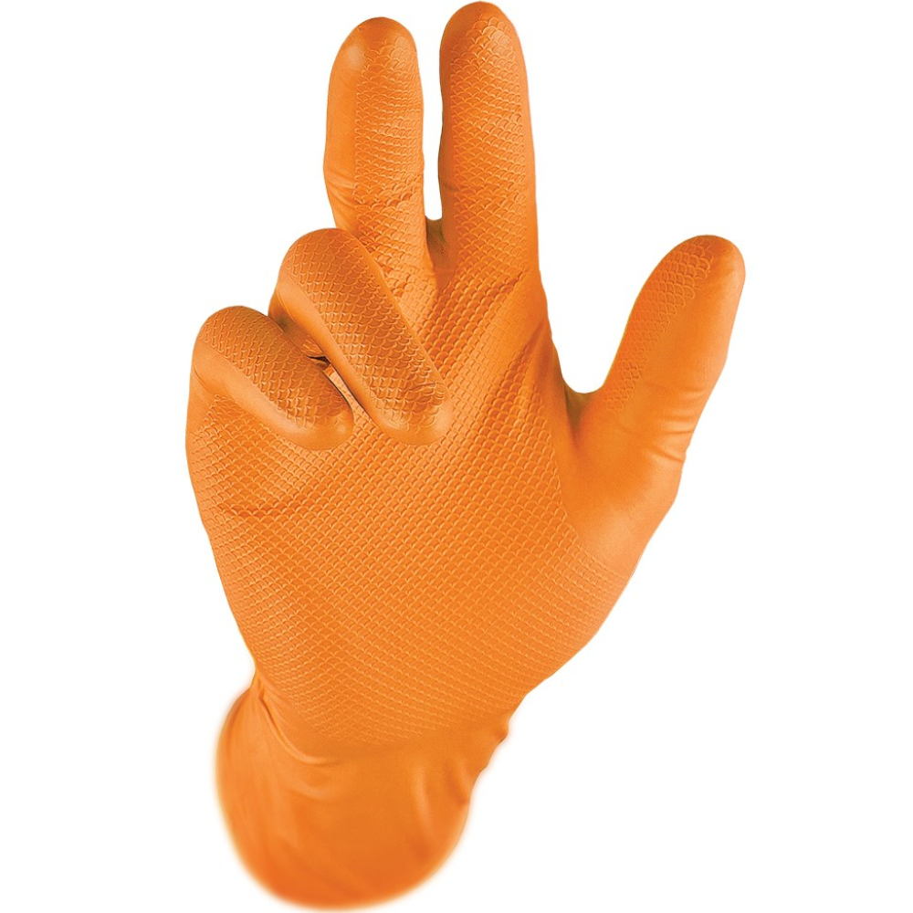 PIP Grippaz Orange Skins Gloves (Pack 50 Gloves) (Carton 10 Packs)