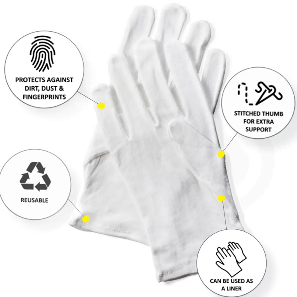 Pro-Val 100% Cotton Interlox Glove (Pack 12 Pairs) (Carton 50 Packs)