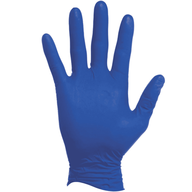 Pro-Val Premium Blue NiteSafe Disposable Nitrile Gloves (Pack 100 Gloves) (Carton 10 Packs)