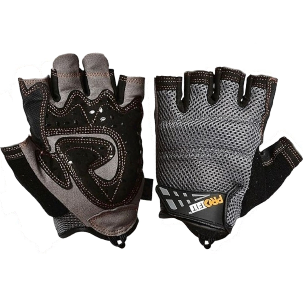 PIP ProFit Fingerless Synthetic Leather Palm Glove (Pack 12 Pairs)
