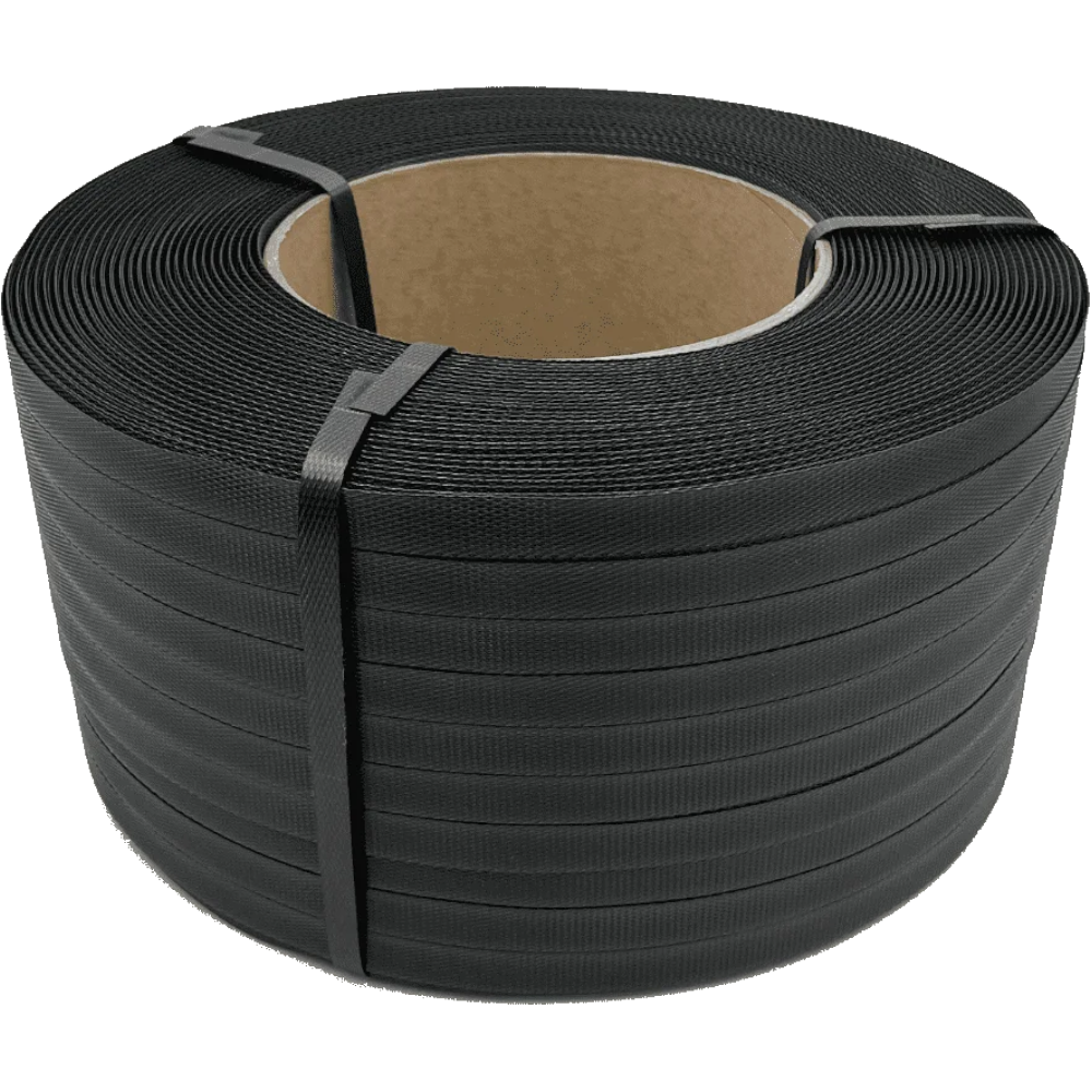 Venhart Black PP Strapping 12mm x 1,000m x 0.8mm (160kg Breaking Strain)