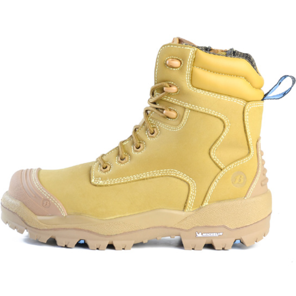 Bata Wheat Nubuck Helix Ultra Longreach Zipped Insulated Composite Toe Work Boots Sizes 3 - 14 + 7½ - 10½