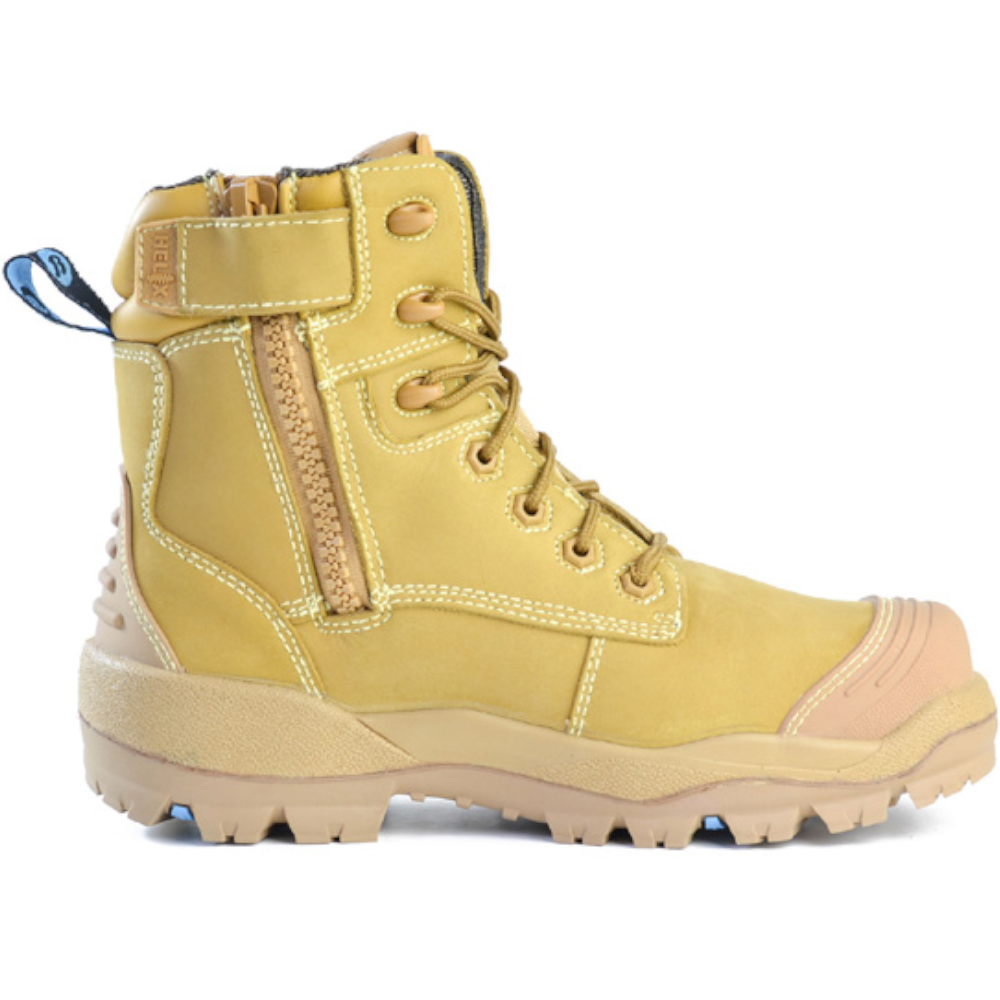 Bata Wheat Nubuck Helix Ultra Longreach Zipped Insulated Composite Toe Work Boots Sizes 3 - 14 + 7½ - 10½