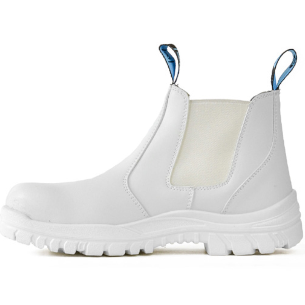 Bata White Hercules Steel Toe Work Boots Sizes 3 - 13 + 6½ - 10½