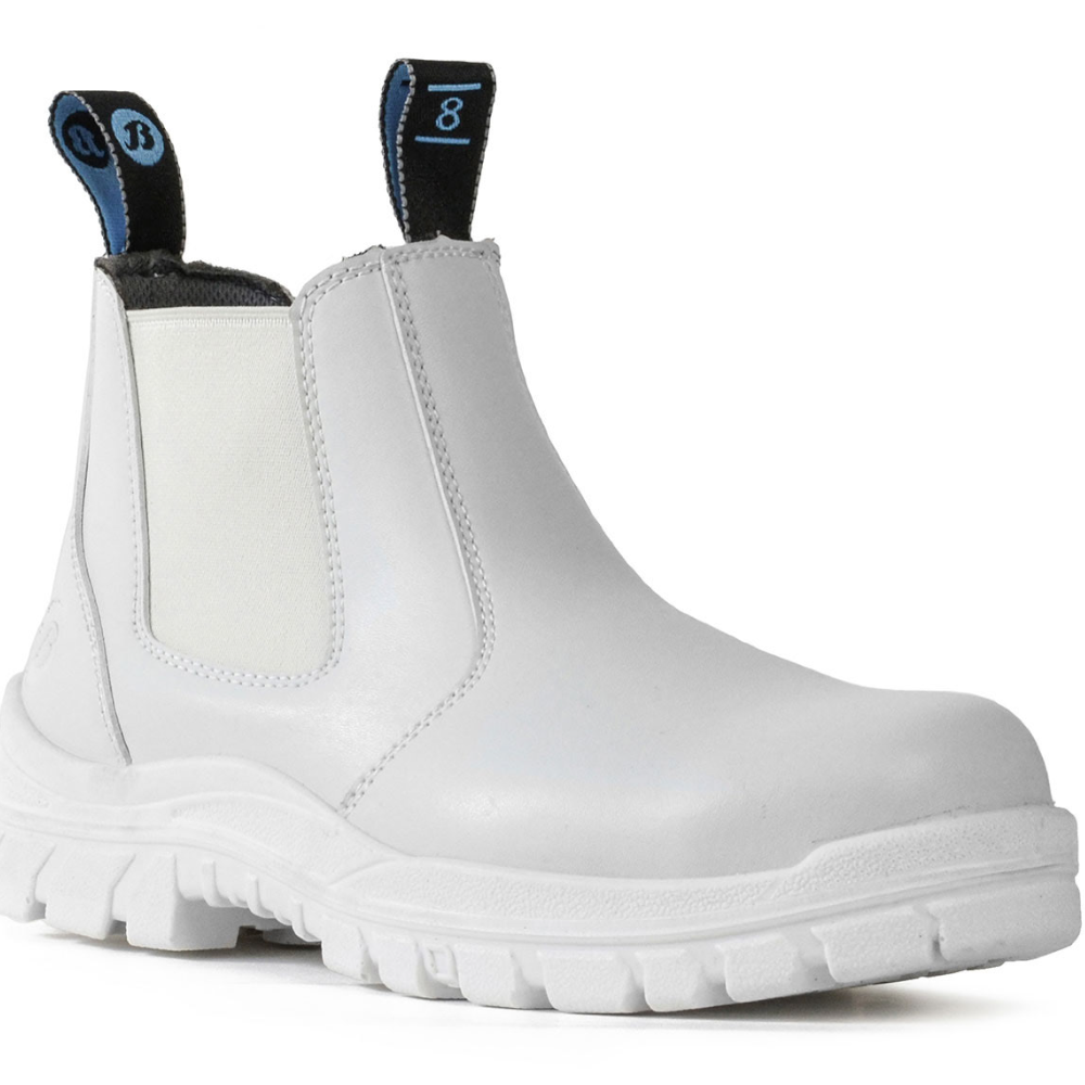 Bata White Hercules Steel Toe Work Boots Sizes 3 - 13 + 6½ - 10½