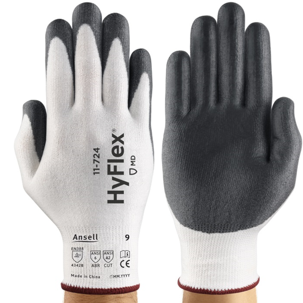 Ansell Hyflex Intercept Abrasion Resistant Glove Sizes 6 - 11