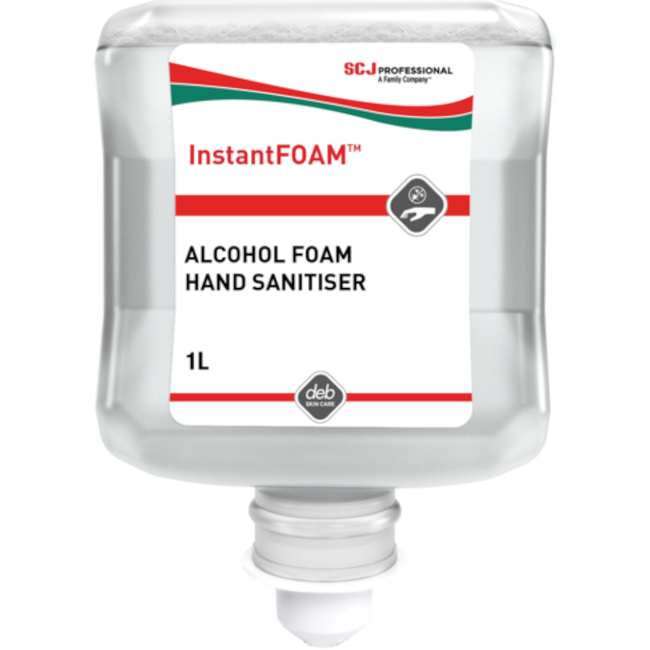SC Johnson Professional IFS1L 1L InstantFOAM Alcohol-based Foaming Hand Sanitiser (Carton 6 Refills)