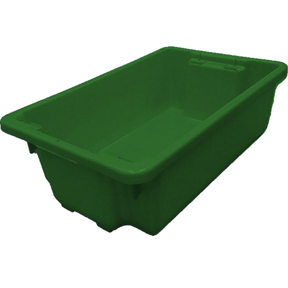 32L Nally Tub 645mmL x 413mmW x 210mmH Food-contact Safe Blue Green Grey Natural Red Yellow