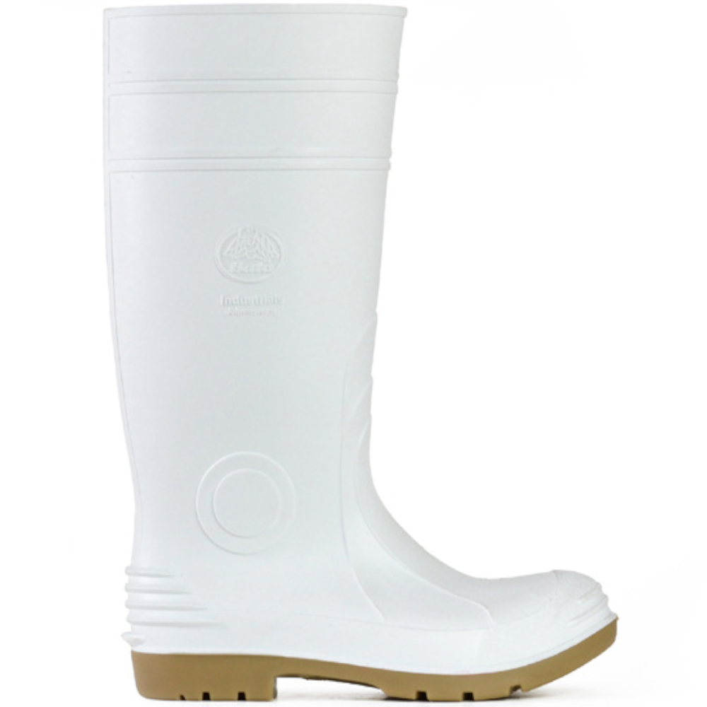 Bata White/Gum 400mm JobMaster 2 Gumboots Sizes 4 - 14