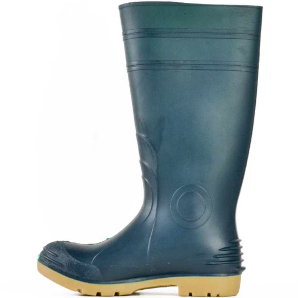 Bata Green/Gum 400mm JobMaster II Non-safety Gumboots Sizes 4 - 14