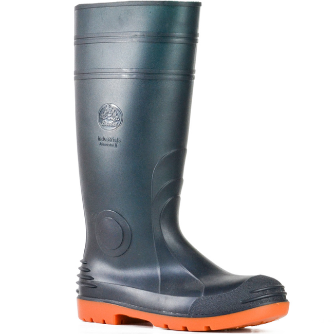 Bata Dark Green/Orange 400mm JobMaster II Steel Toe Gumboots Sizes 5 - 14