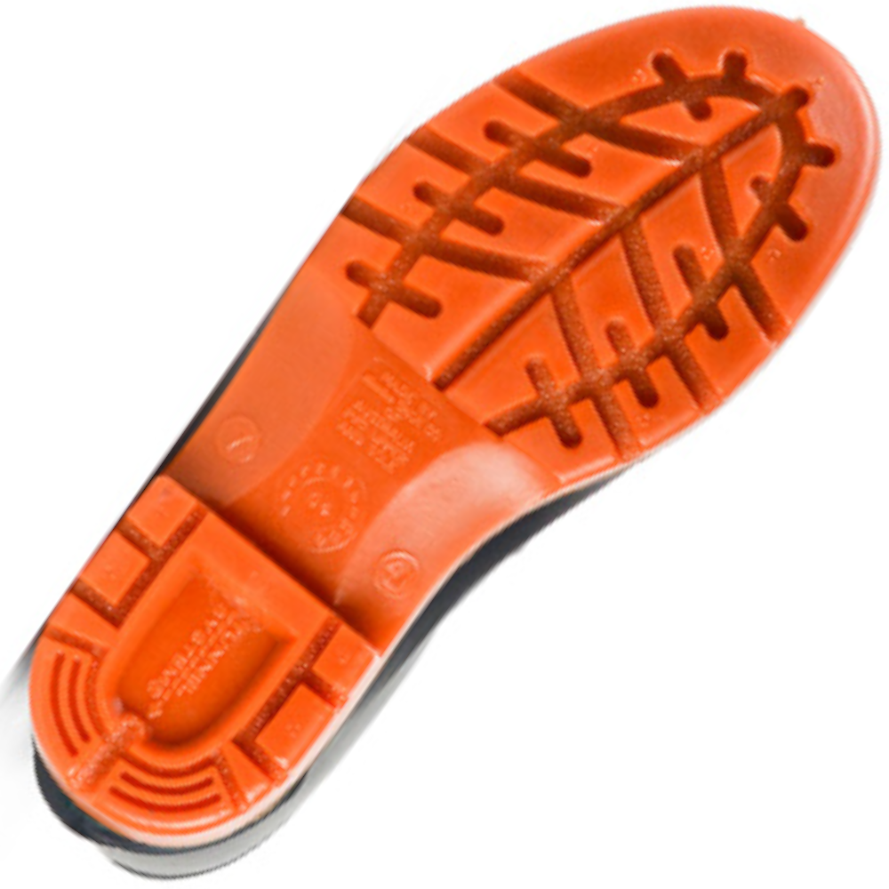 Bata Dark Green/Orange 400mm JobMaster II Steel Toe Gumboots Sizes 5 - 14