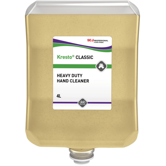 SC Johnson Professional KCL4LTR Kresto Classic 4L Super-Heavy Duty Hand Cleansing Paste (Carton 4 Refills)